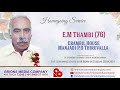 Em thambi 76  homegoing service live telecast  30042024  brionsmediacompany bmc