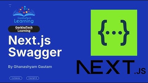 Swagger UI with Next.JS - GT Learning