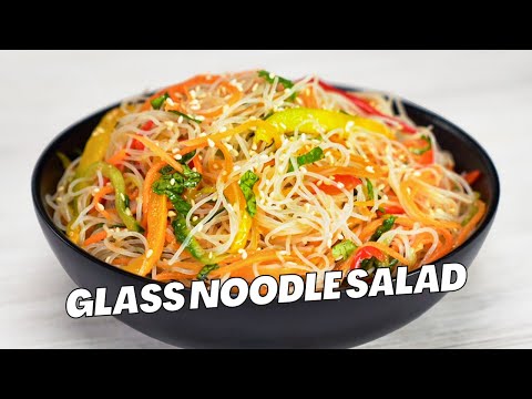 GLASS NOODLE SALAD | FRESH & EASY Meal in 20 Minutes. Recipe by Always Yummy!