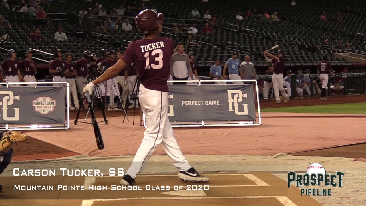 Carson Tucker Prospect Video, SS, Mountain Pointe High School Class of ...