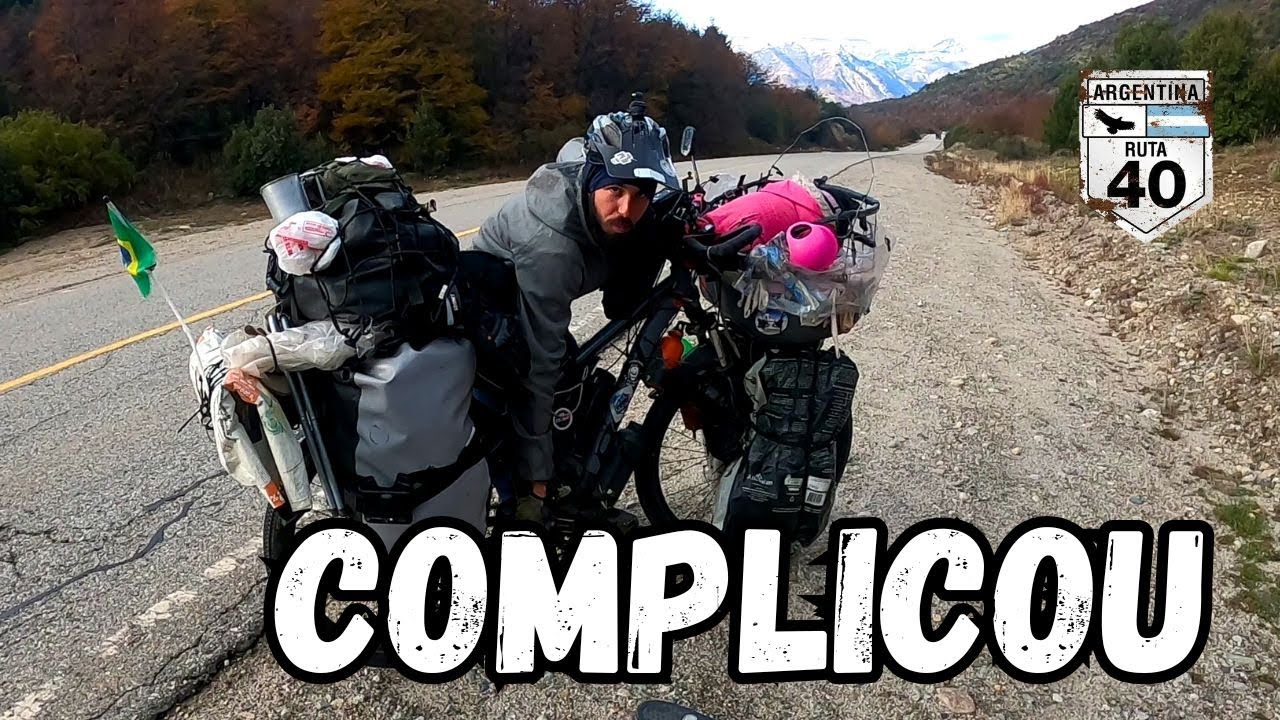 Muitos PROBLEMAS com NOSSAS BICICLETAS - RUTA DOS 7 LAGOS 🇦🇷 / Ep112