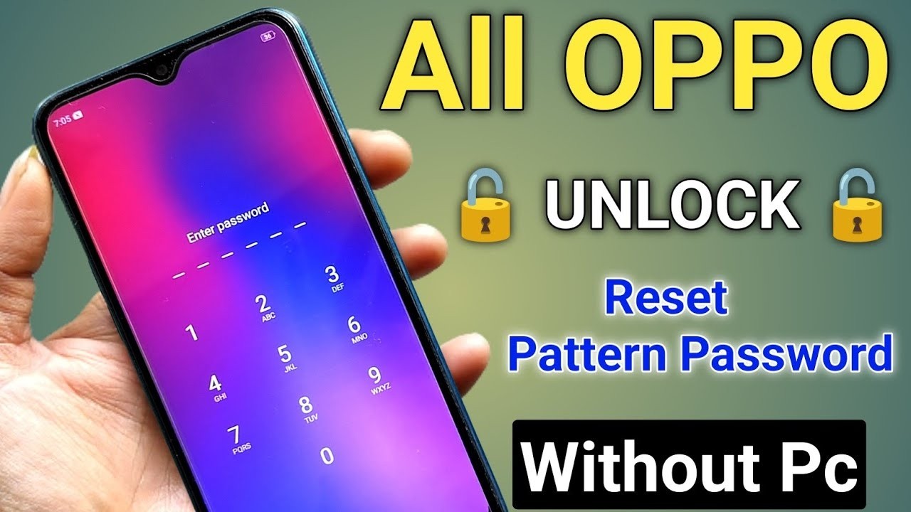 oppo mobile ka lock kaise tode | how to unlock oppo phone if forgot password | how to unlock oppo?