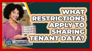 What Restrictions Apply to Sharing Tenant Data?