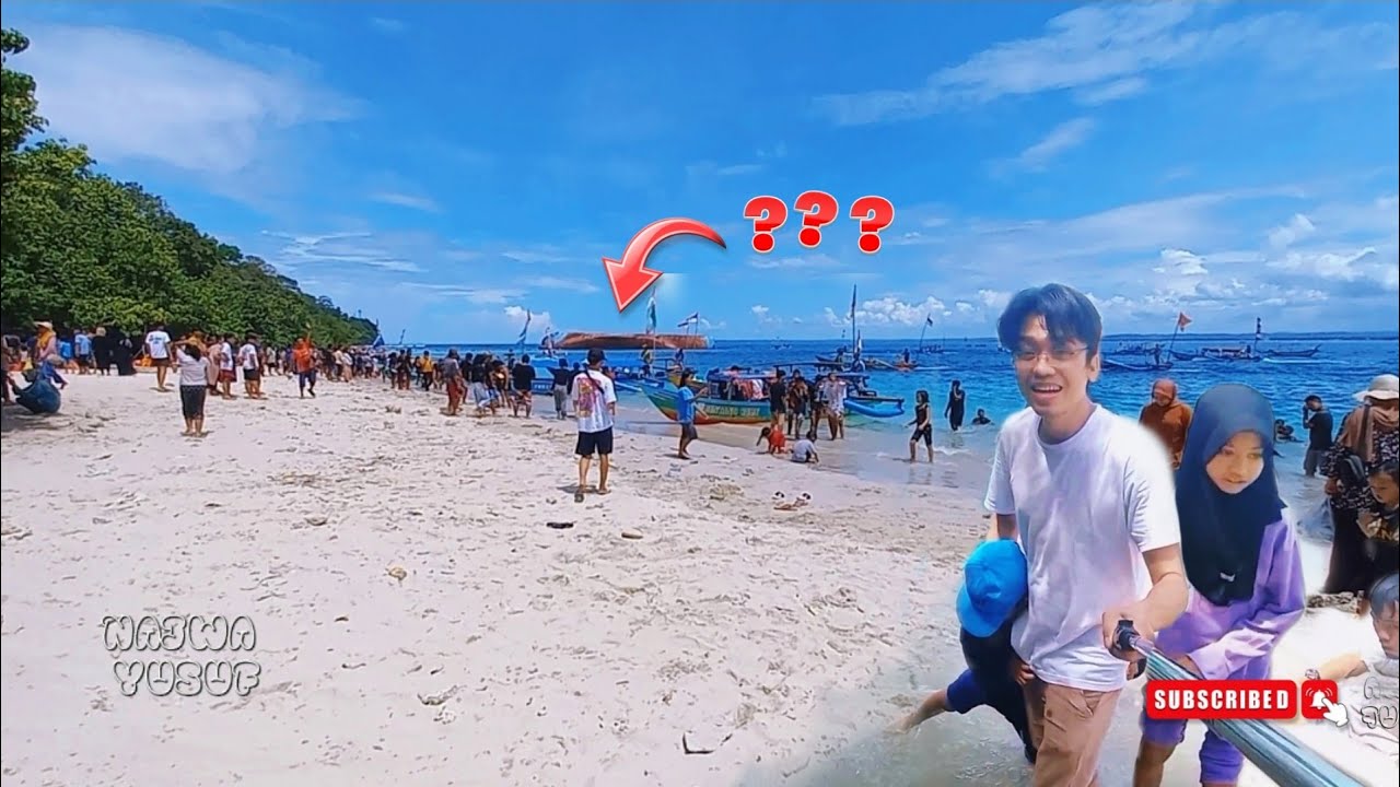 LIBURAN DI PANTAI PASIR PUTIH PANGANDARAN VIA CAGAR ALAM