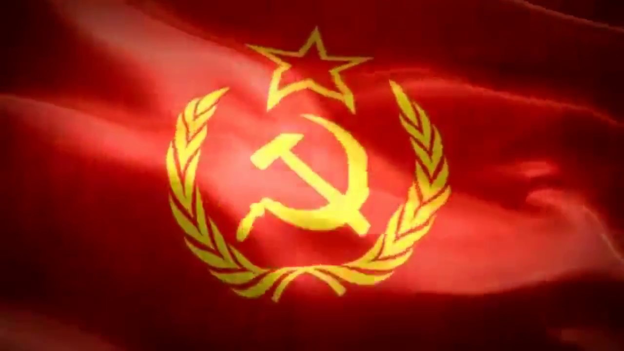 Ussr National anthem with animated flag in 4K - YouTube
