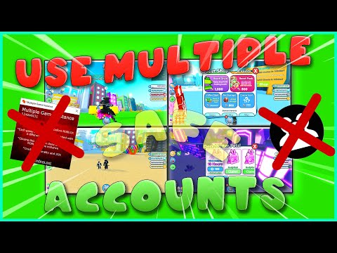 How to use Multiple Roblox Account After BYFRON (100% Safe) on 1 PC 