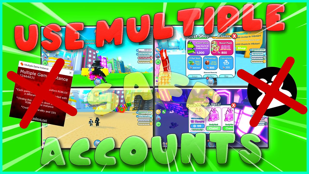 multiple accounts on roblox｜TikTok Search