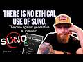 There is NO Ethical Use of Suno. The Case Against Generative AI in Music