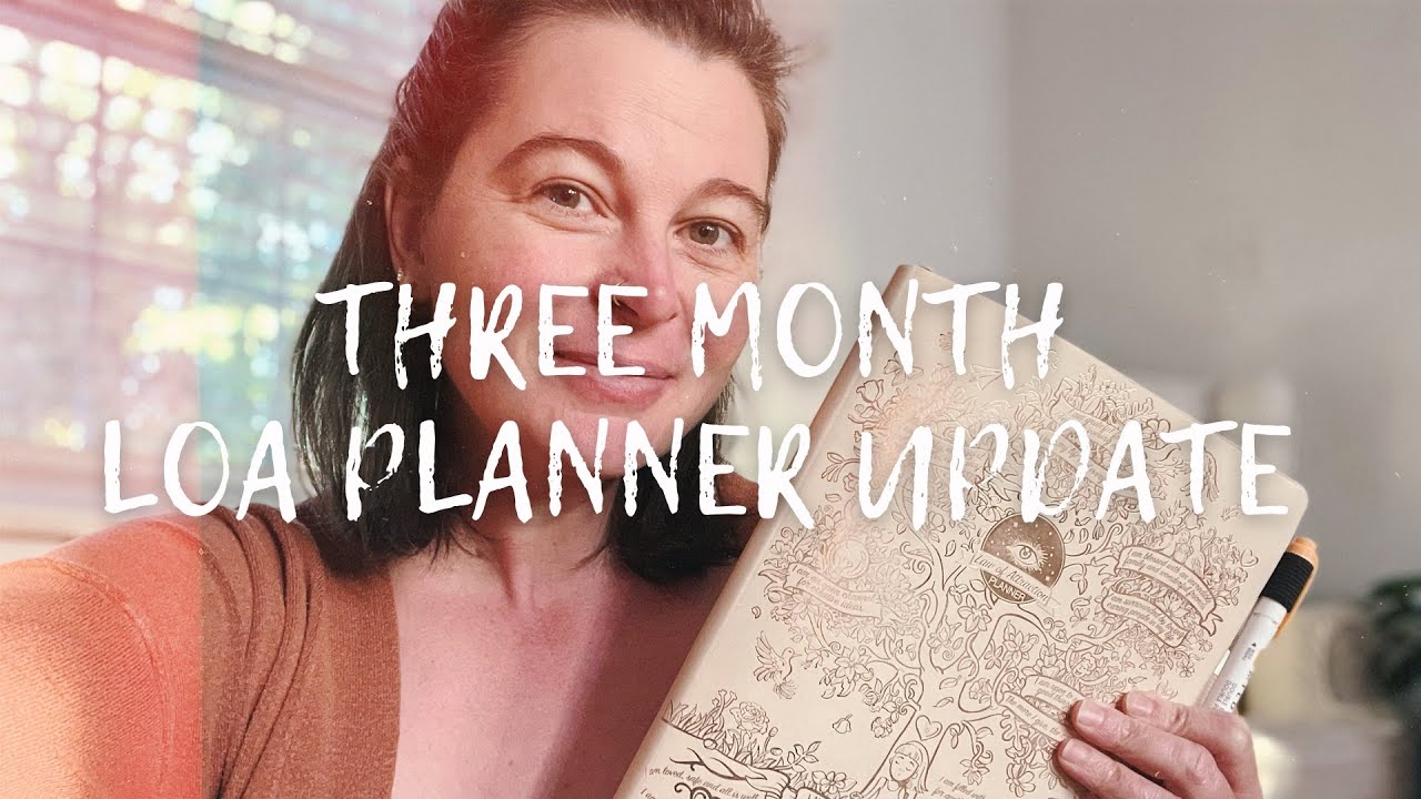 My Thoughts on the LAW OF ATTRACTION PLANNER 3 Months Later…