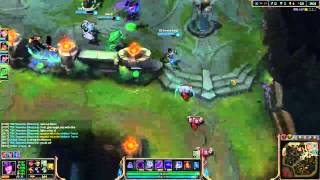Syndra Q+E Bounce Bug (Vs Minions) [Patch 5.8]