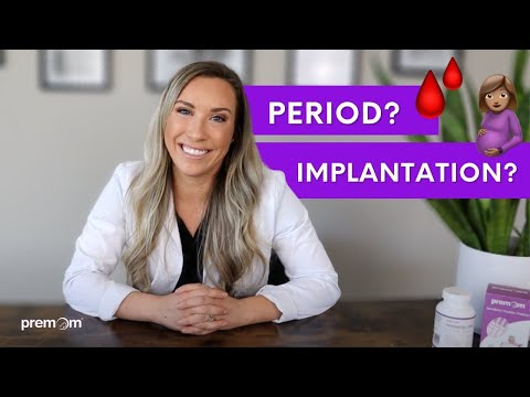 Video: Kan implantasjonsblødninger være brune?