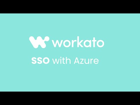 How to configure Single Sing On (SSO) in Workato for Azure AD
