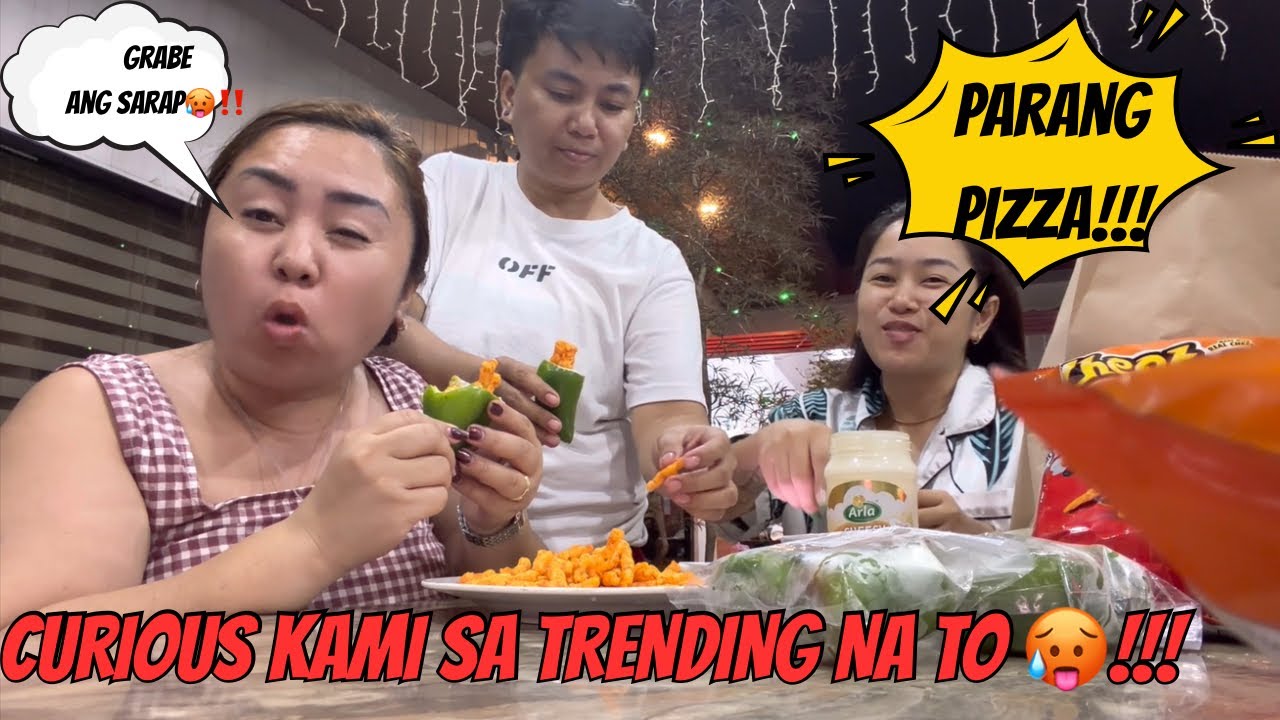 🔥 TRENDING‼️BELL PEPPER STUFF NA MAY CHEEZY GRABE ANG SARAP🥰‼️🔥🔥