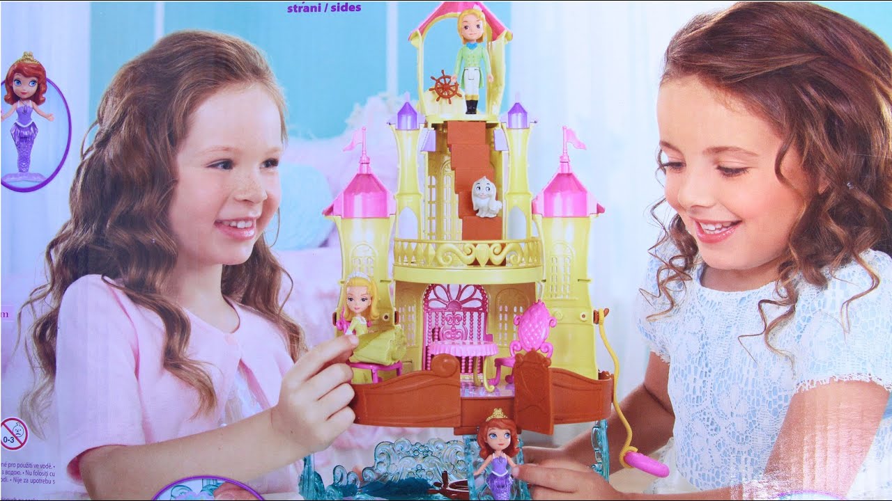 2 in 1 Sea Palace / Wakacyjny Pałac Zosi - Sofia The First / Jej ...