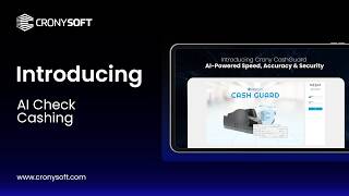 Crony Cashguard Ai-Powered Speed, Accuracy Security