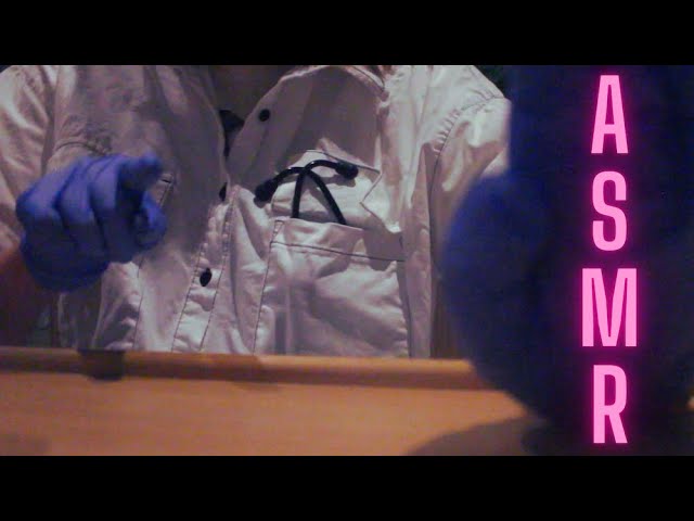 Sød læge undersøger og hjælper dig (ROLLESPIL) - DANSK ASMR
