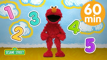 Counting is Fun with Elmo! | 1 HOUR Sesame Street Songs