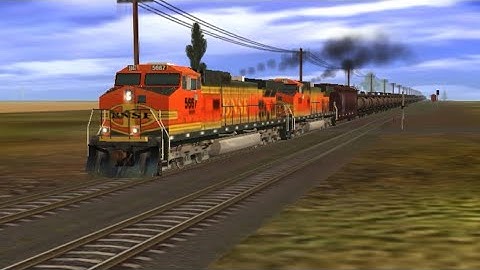 Railfanning The BNSF Marias Pass in Trainz Driver 2 Part 1
