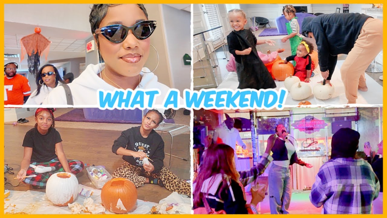 MOM VLOG: СЕМЕЙНОЕ АВТОПУТЕШЕСТВИЕ, КАРАОКЕ-БЕШЕНСТВО, ХАОС С НАРЕЗКОЙ ТЫКВЫ, ЧАЙ И ИСТОРИИ И МНО...