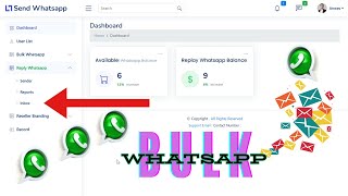 Ultimate Guide: Send Bulk WhatsApp Messages Safely | Virtual Credit Panel with Inbox Feature screenshot 5