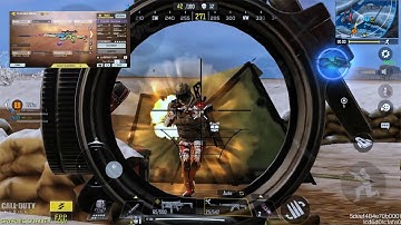 Codm CR-56 AMAX + OWC 4.4X Tactical Scope in Cod Mobile Battle Royale