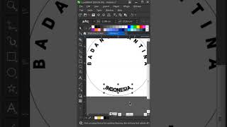 Tutorial Desain Stempel #fyp #shorts #tips #stempel