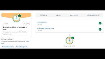 Record Archival in Salesforce Spiff | Salesforce