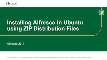 Install Alfresco 23.2 in Ubuntu 24.04