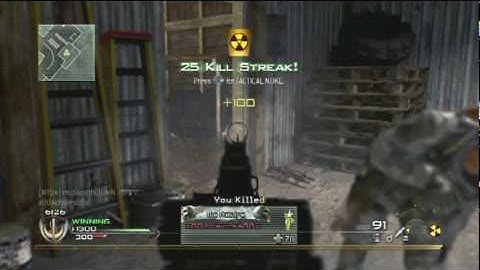 modern warfare 2, commando fail vs nuke on trailer park