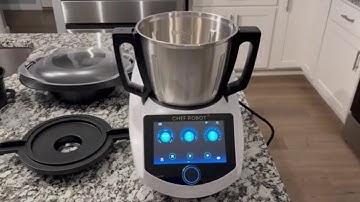 CHEF ROBOT - Smart Food Processor UltraCook All-in-One Auto Cooking Machine - Review and Demo