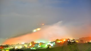 阿里山頂石棹 秋分+  浪漫琉璃雲海  4K  縮時  (10\/1攝)