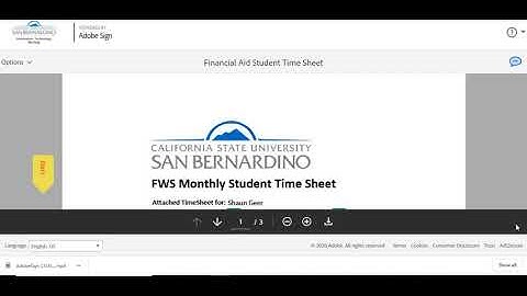 CSUSB How to Approve using E-Signature