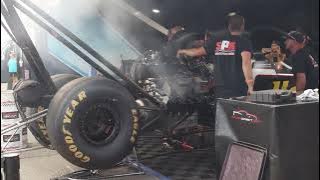 2022 NHRA US Nationals Top Fuel Dragster warmup ASMR | Scott Palmer Racing