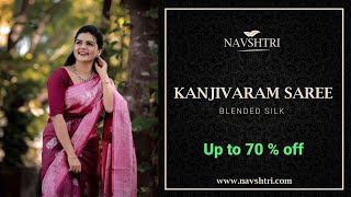Hot Pink Kanchipuram Silk Saree