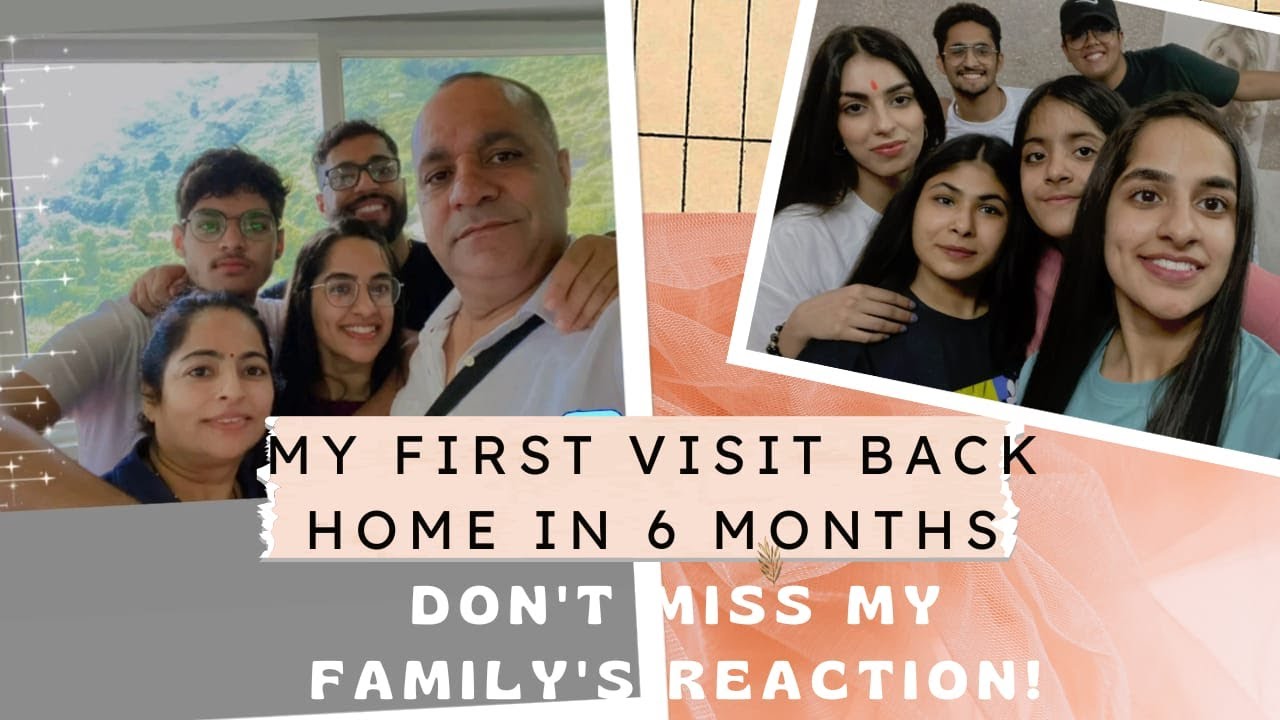 Visiting back home after 6 MONTHS! |A BIG SURPRISE for my parents ...