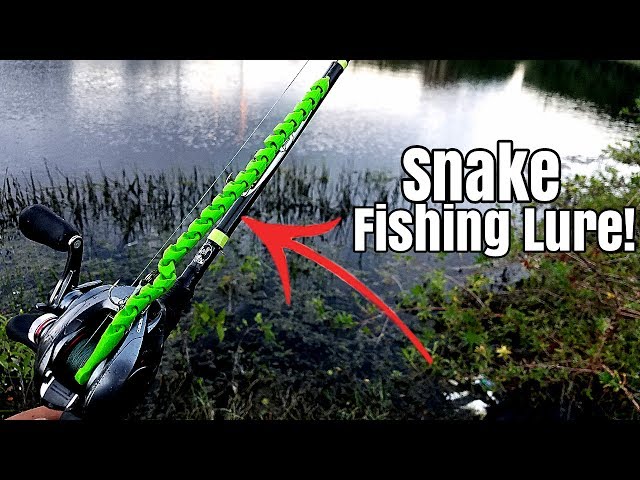 3D Printed Snake Fishing Lure Catches Fish!!! DIY Fishing Challenge! 
