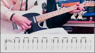 [TAB] Vaundy - 역광 (逆光) : Replica Guitar Tab / By. AndanteriA