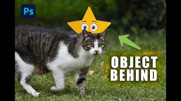 How to Put an Object behind Another | QUICK AND EASY |adobe photoshop tutorial