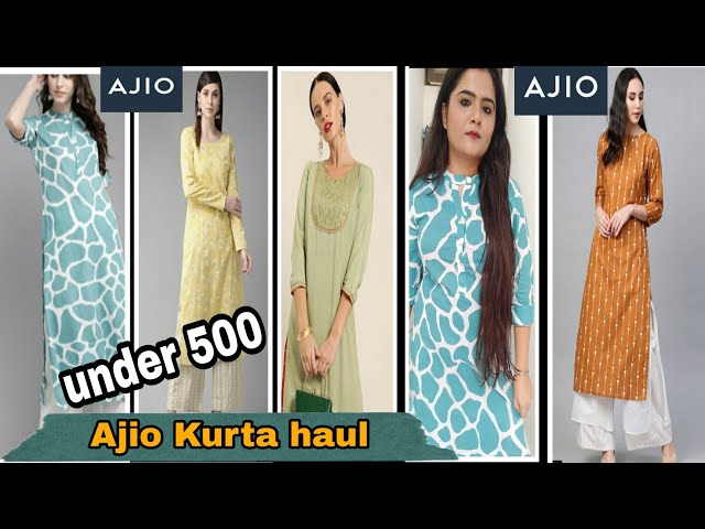 Ajio Feeding Kurtis Under Rs.400/- Haul | Affordable Feeding Kurtis |  Comfortable Maternity Wear - YouTube
