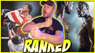 Every Rocky/Creed Movie Ranked!  (Rocky to Creed III)