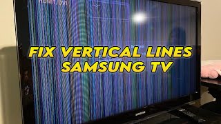 How to Fix Samsung TV Vertical Lines On the Screen  Many Solutions!