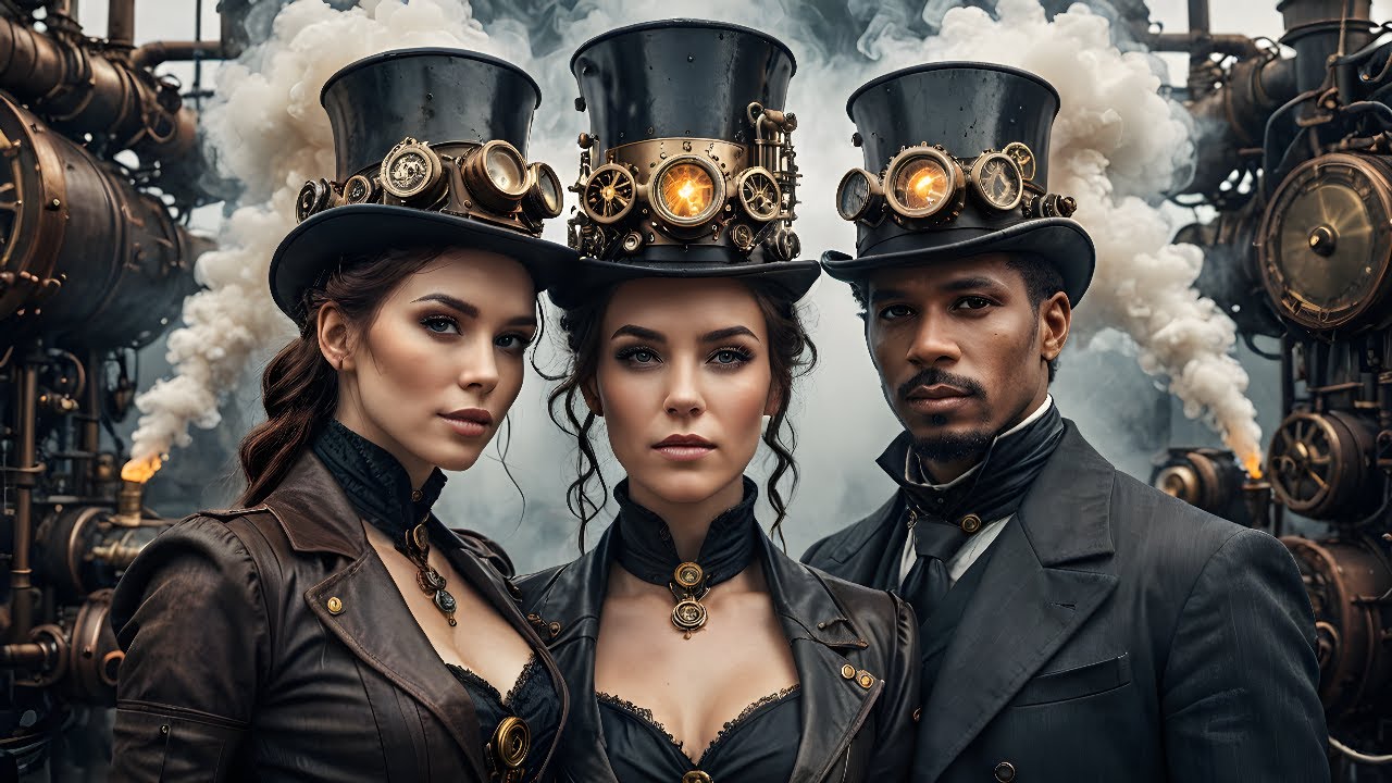 Steampunk 4K test - YouTube