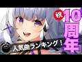 【歌い手10周年】ランキングつけてみる？！