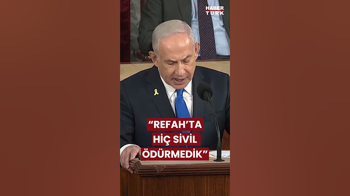 Netanyahu, ABD Kongresi'nde alkışlandı! #shorts #netanyahu #abd
