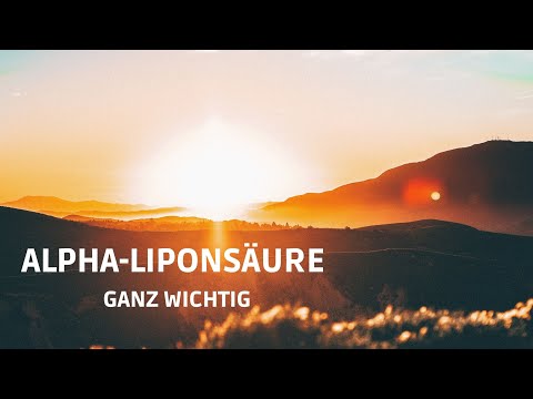 Video: Alpha-Liponsäure - Gebrauchsanweisung, Indikationen, Dosierungen, Analoga