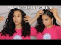 Natural Hair Growth Pre-Poo Routine