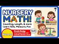 Learn Math for Kids | Word Problems, Counting to 200, Length, Weight and Mpre | 20 Minute Lesson