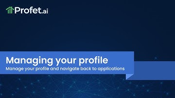 Manage User Profile