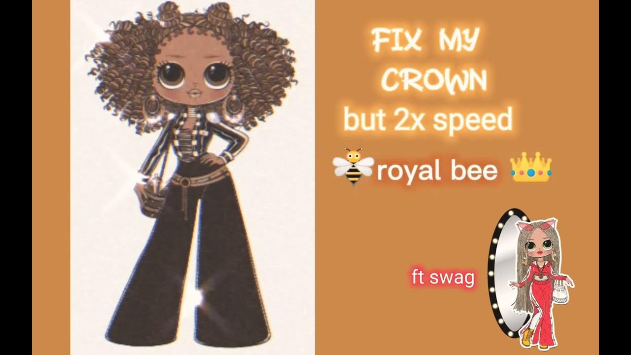 lol surprise fix my crown but 2x speed lol surprise fix my crown but 2x speed