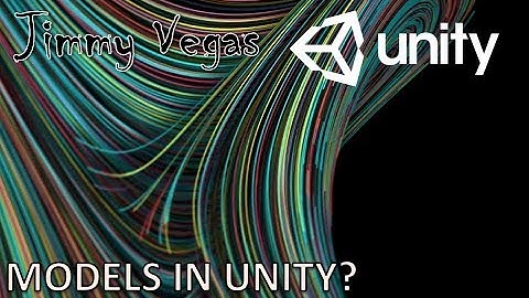 Can I Make Models In Unity? Can I Import Models From Blender?